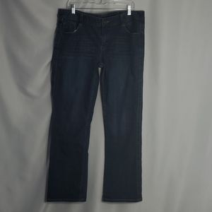 Calvin Klein Women's Lean Bootcut Jeans Size 16